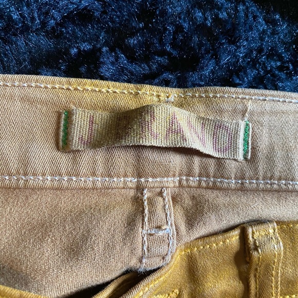 J Brand dark mustard yellow jeans - NEVER WORN - Picture 4 of 5